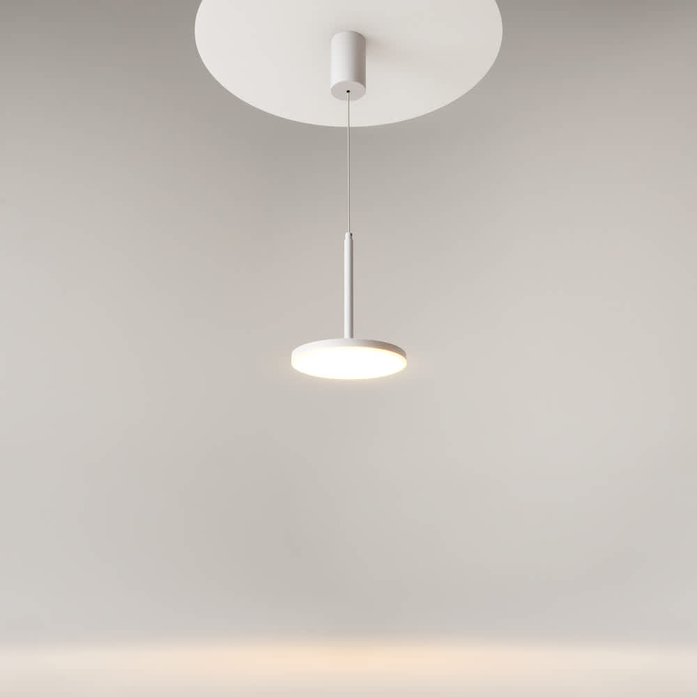 Пендел Maytoni Plato P076PL-L12W3K-W, общ продуктов изглед върху светъл фон