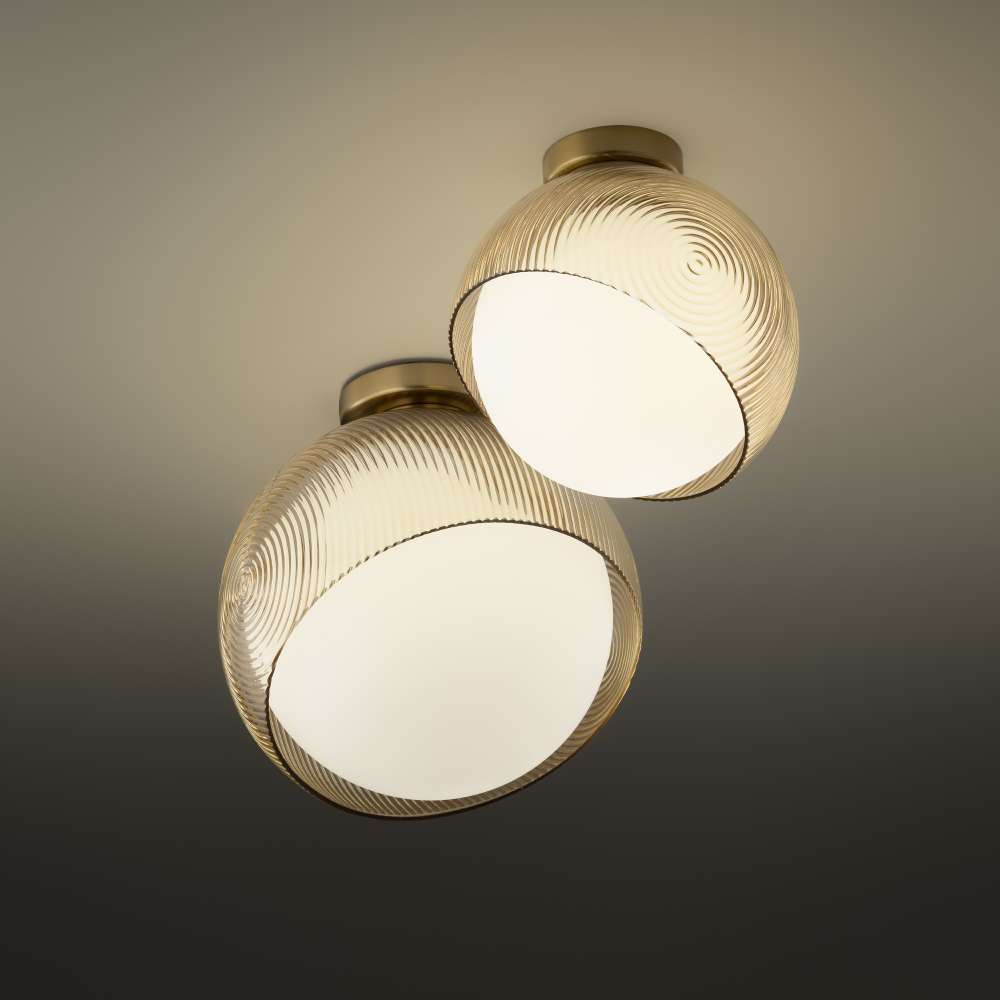 Ideal Lux Bloom PL1 D30 366593 - плафони Bloom D22 и D30 с месингово покритие