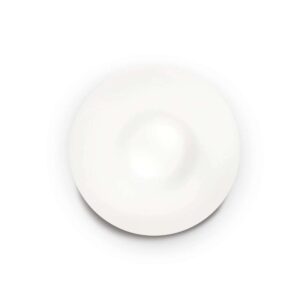 Кръгъл плафон Ideal Lux Glory PL2 D40 101132 с бял стъклен дифузер
