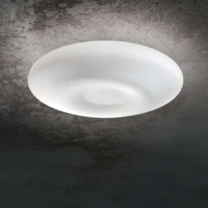 Включеният бял плафон Glory PL3 D50 на таван - 019758 Включеният бял плафон Glory PL3 D50 на таван