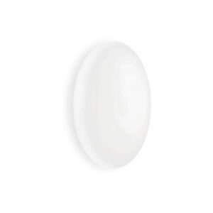 Кръгъл плафон Ideal Lux Glory PL5 D60 019765 с бял стъклен дифузер