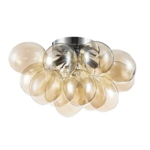 Maytoni Balbo MOD112-04-G - продуктов изглед със стъкла в цвят коняк