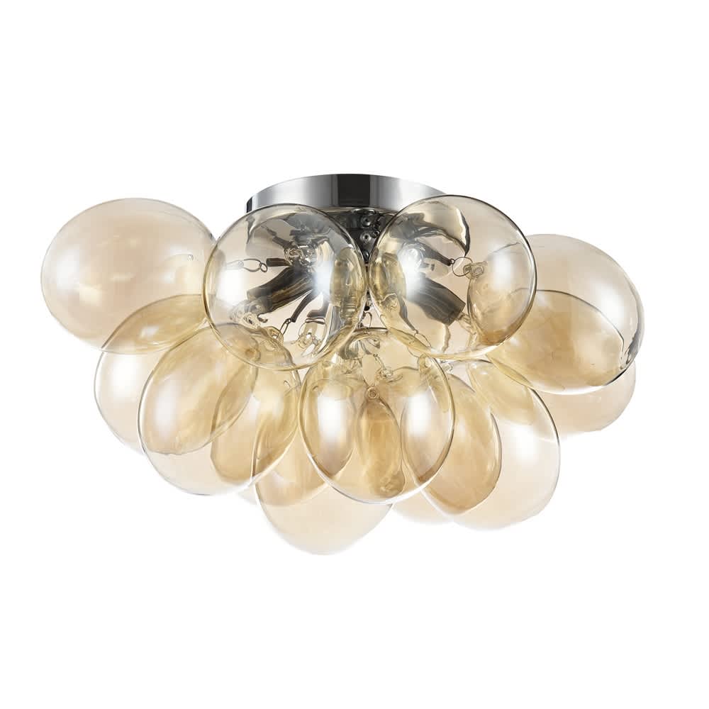 Maytoni Balbo MOD112-04-G - продуктов изглед със стъкла в цвят коняк
