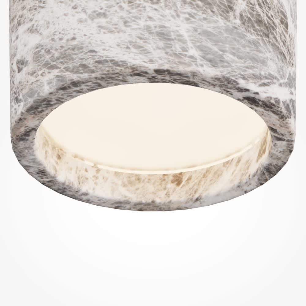 Плафон Maytoni Basic Texture MOD461CL-01GR, отвор за крушката