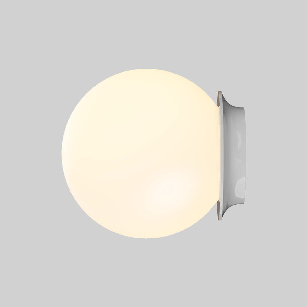 Плафон Maytoni Luna MOD548CL-01CH, страничен изглед на сив фон