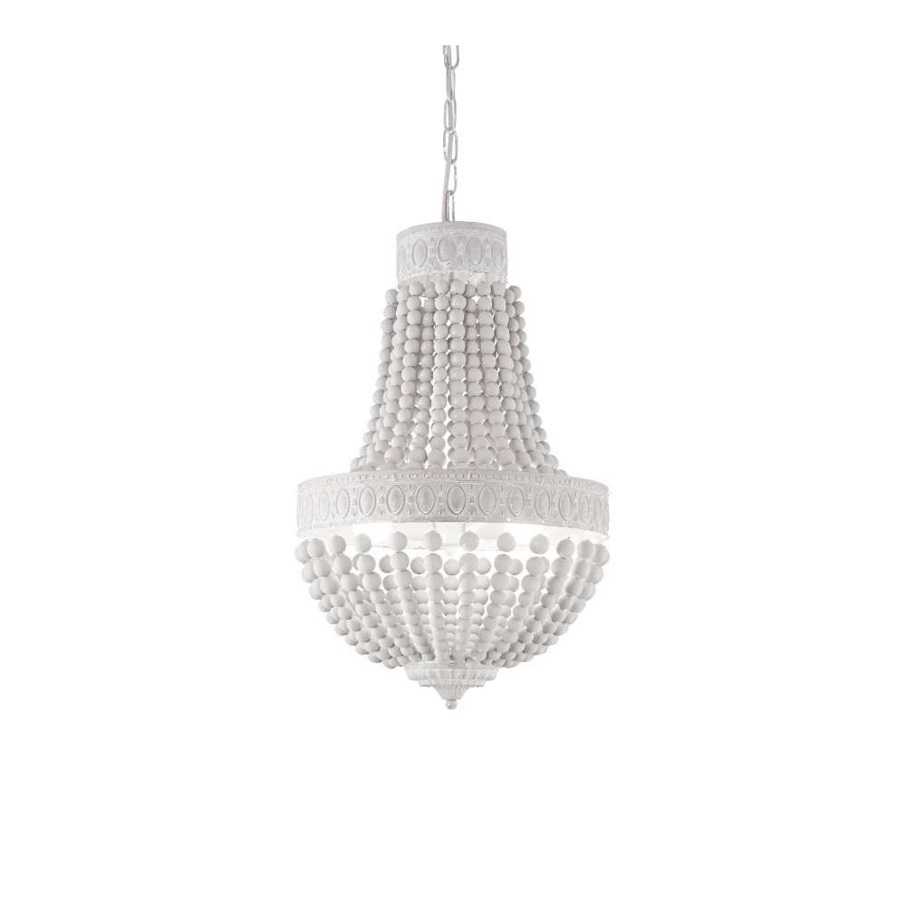 Полилей Ideal Lux Monet SP6 162751 бял - основна снимка