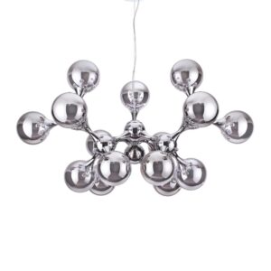 Полилей Ideal Lux Nodi SP15 200491 - хромирано тяло и хромирани стъклени сфери