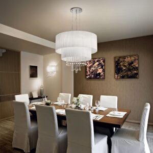 Полилей Ideal Lux Opera SP6 068299 над трапезна маса