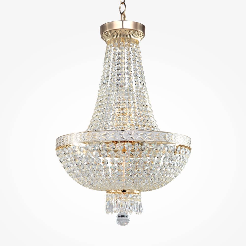 Maytoni Bella DIA750-TT40-WG - продуктов изглед с кристални висулки