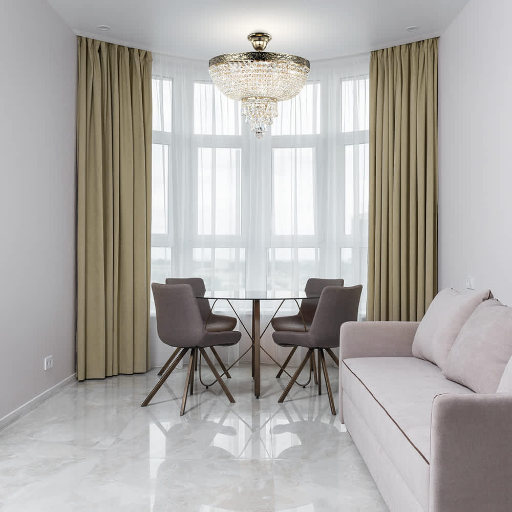 Maytoni Palace DIA890-CL-05-G - интериор с полилея