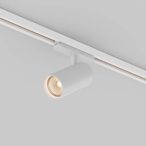 LED релсов прожектор за Trinity Maytoni Vuoro Pro TR251-30W2.7-5K-W, бял, общ изглед на прожектора върху релса Trinity