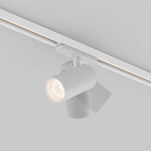 Maytoni Vuoro Pro TR251-40W2.7-5K-W - изглед на механизма за насочване LED релсов прожектор за Trinity Maytoni Vuoro Pro TR251-40W2.7-5K-W, бял, изглед на механизма за насочване