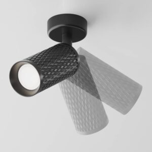 Maytoni Focus Design C034CL-01B - изглед на подвижния механизъм Насочваем спот за таван Maytoni Focus Design C034CL-01B, черен, изглед на подвижния механизъм